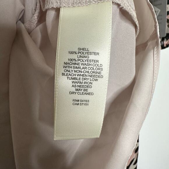 NWT Eliza J Animal Print Faux Wrap High Low Dress Women's Size 4 - Picture 4 of 6